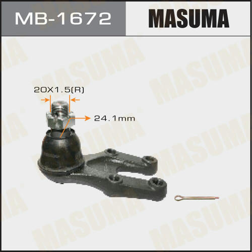 Опора шаровая Masuma, MB-1672