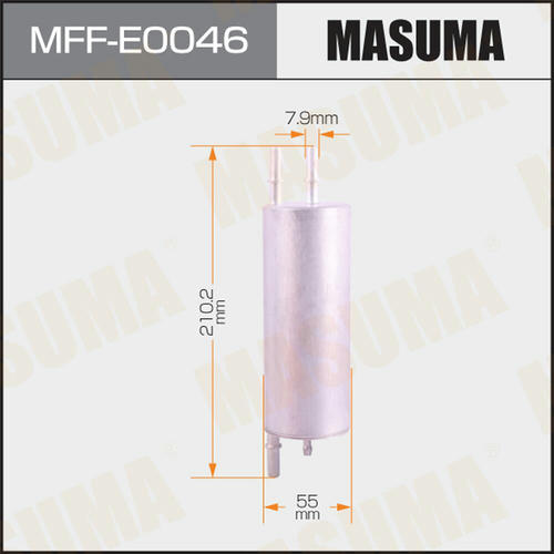 Фильтр топливный Masuma, MFF-E0046