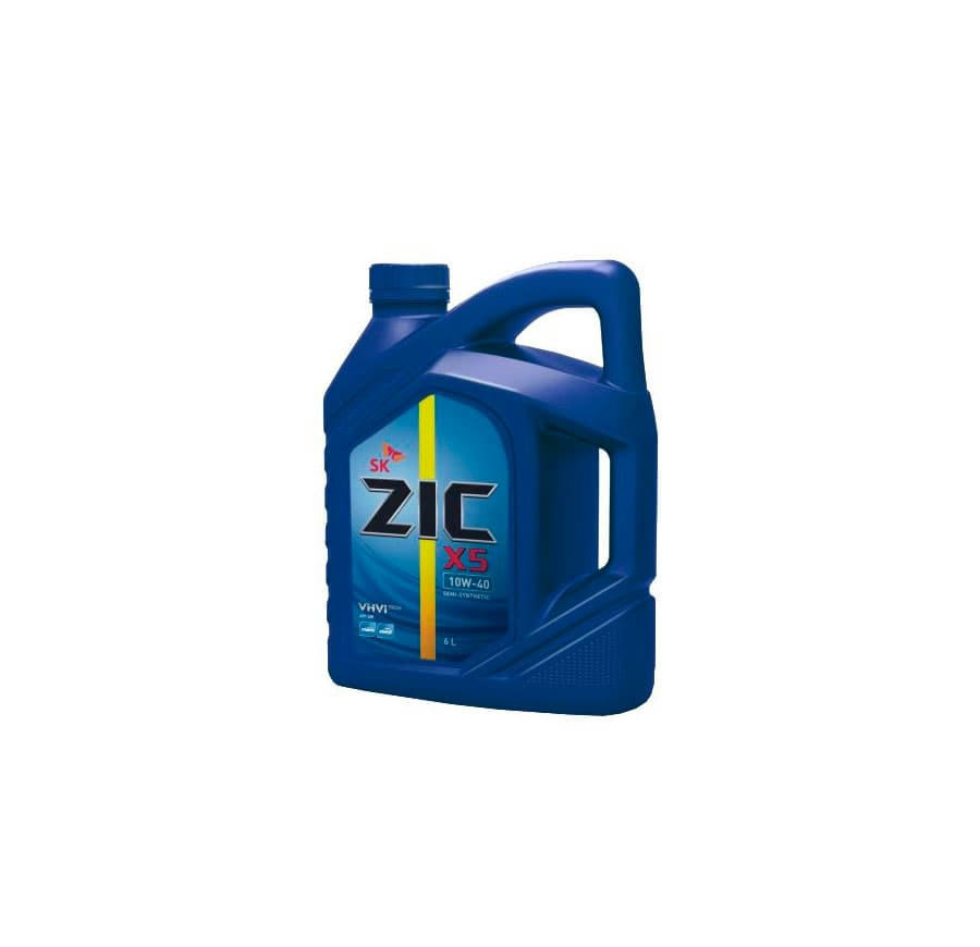 Масло моторное ZIC X5 Diesel 10W40 полусинтетическое 6л 172660