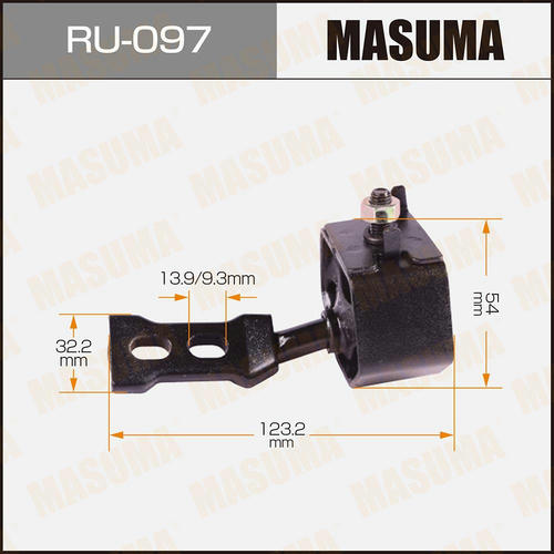 Подушка крепления глушителя Masuma, RU-097