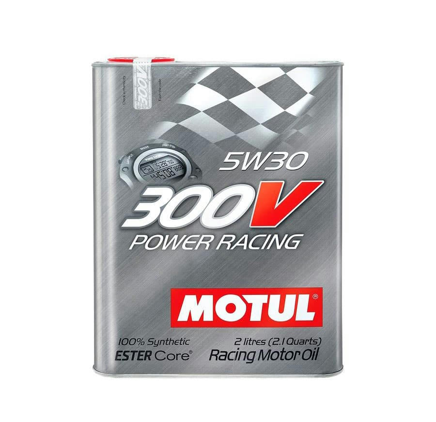 Масло моторное Motul 300V Power Racing 5W30 синтетическое 2л 104241