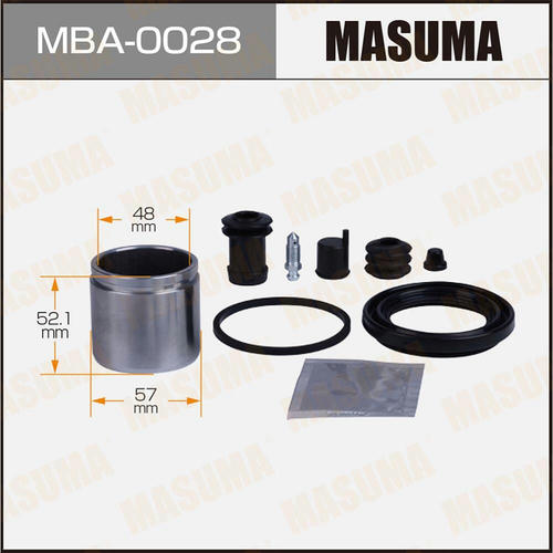 Ремкомплект тормозного суппорта с поршнем d-57 MASUMA, MBA-0028