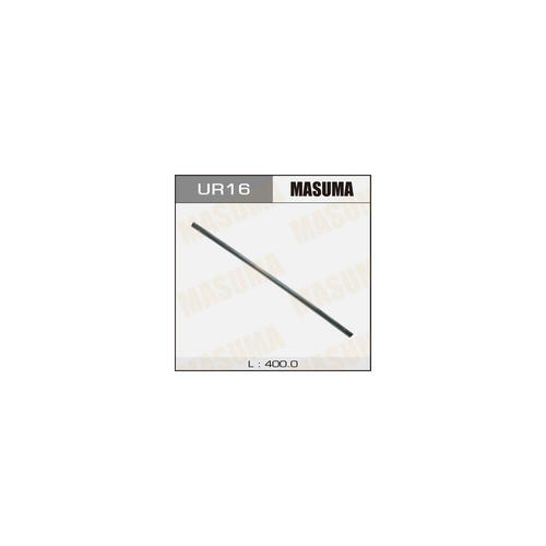 Лента щетки для каркасного стеклоочистителя (6 мм) Masuma, UR-16