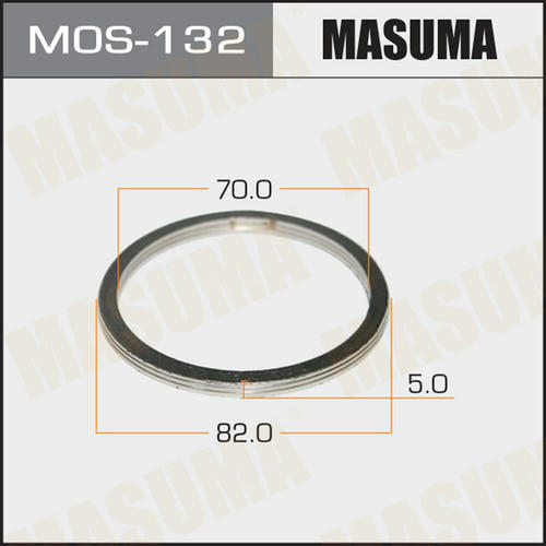 Кольцо уплотнительное глушителя Masuma 70х82 уп. 20шт, MOS-132
