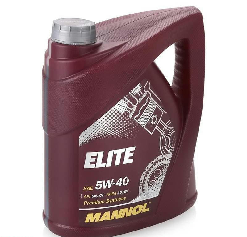 Масло MANNOL Elite 5W40 моторное синтетическое 4л артикул 1006