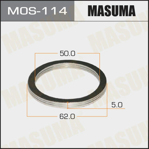 Кольцо уплотнительное глушителя Masuma 50х62 уп. 20шт, MOS-114