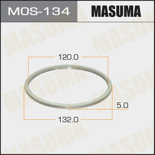 Кольцо уплотнительное глушителя Masuma 120х132 уп. 20шт, MOS-134