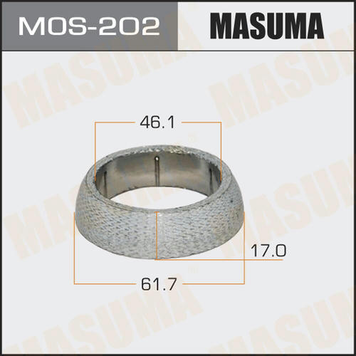 Кольцо уплотнительное глушителя Masuma 46.1x61.7x17, MOS-202