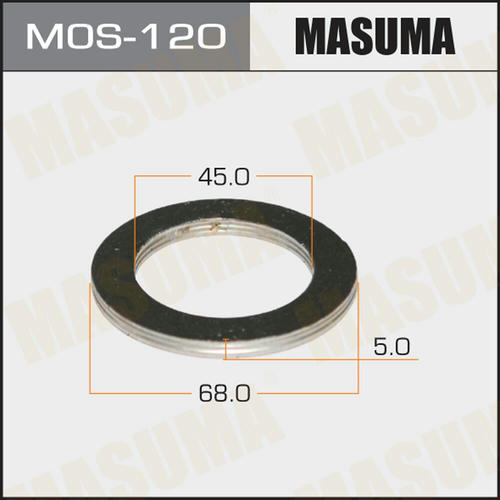 Кольцо уплотнительное глушителя Masuma 45х68 уп. 20шт, MOS-120