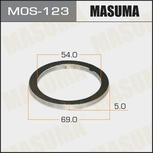 Кольцо уплотнительное глушителя Masuma 54х69 уп. 20шт, MOS-123