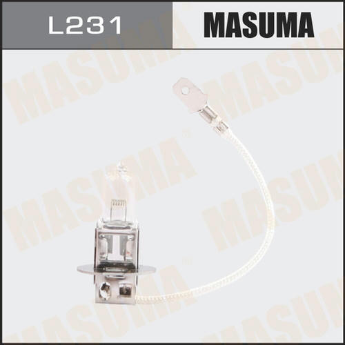 Лампа галогенная Masuma CLEARGLOW H3 24v 70W (3000K), L231
