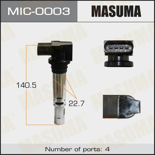 Катушка зажигания Masuma, MIC-0003
