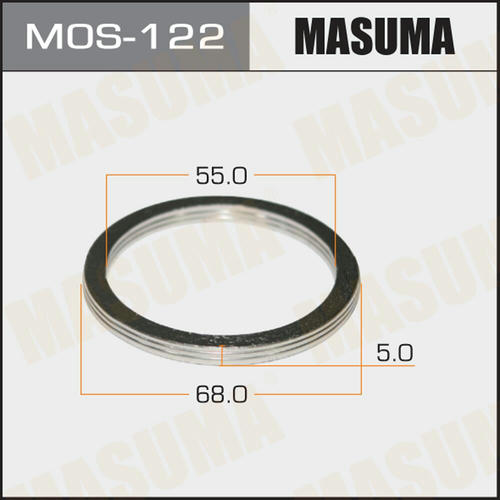 Кольцо уплотнительное глушителя Masuma 55х68 уп. 20шт, MOS-122