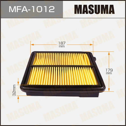 Фильтр воздушный Masuma, MFA-1012