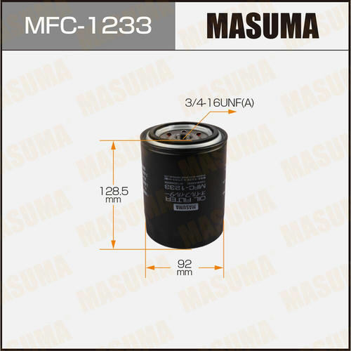 Фильтр масляный Masuma, MFC-1233