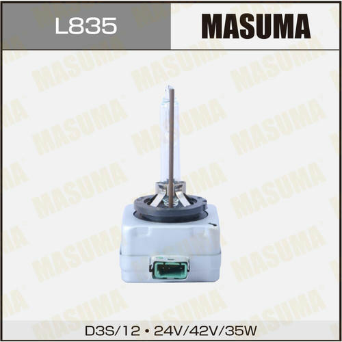 Лампа ксеноновая Masuma COOL WHITE GRADE D3S 12V 6000k 35W 3200Lm, L835