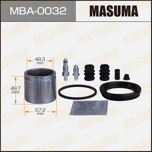 Ремкомплект тормозного суппорта с поршнем d-57.2 MASUMA, MBA-0032