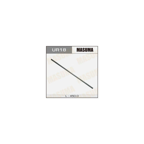 Лента щетки для каркасного стеклоочистителя (6 мм) Masuma, UR-18