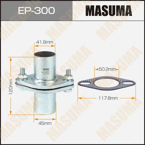 Фланцевое соединение MASUMA, 45x120, EP-300