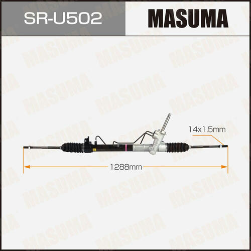 Рейка рулевая MASUMA (левый руль, ГУР), SR-U502