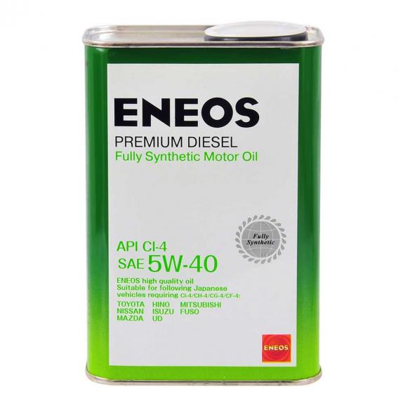 Масло моторное ENEOS PREMIUM DIESEL 5W-40 синтетика 1 л 8809478943091