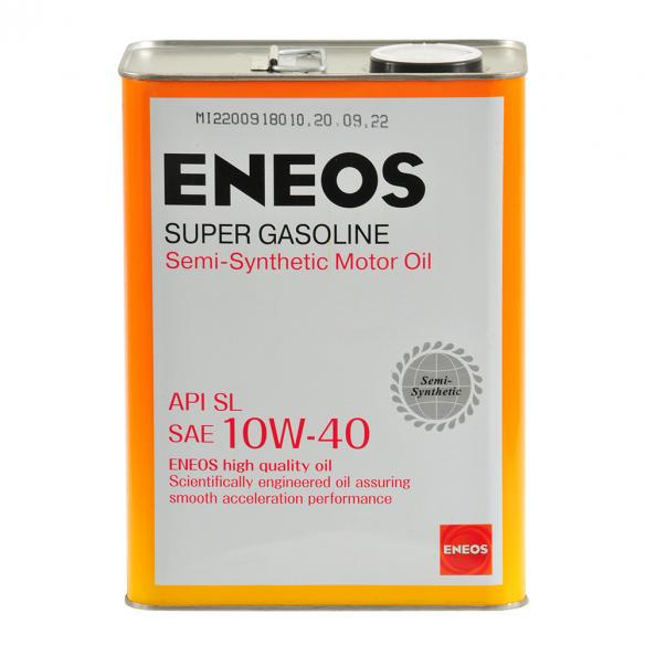 Масло моторное ENEOS SL 10W-40 полусинтетика 4 л OIL1357
