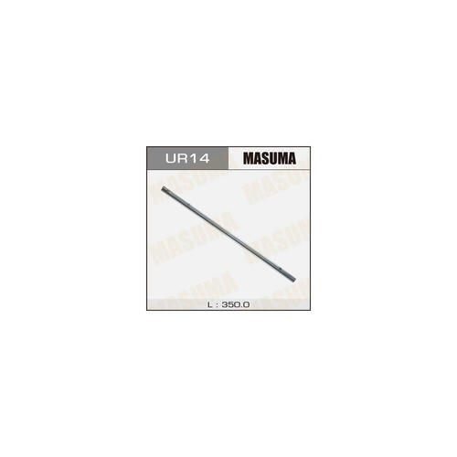 Лента щетки для каркасного стеклоочистителя (6 мм) Masuma, UR-14