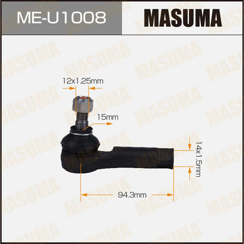 Наконечник рулевой Masuma, ME-U1008