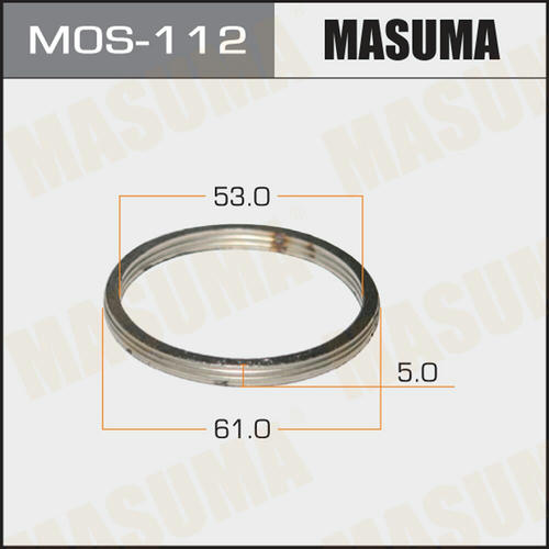 Кольцо уплотнительное глушителя Masuma 53х61 уп. 20шт, MOS-112