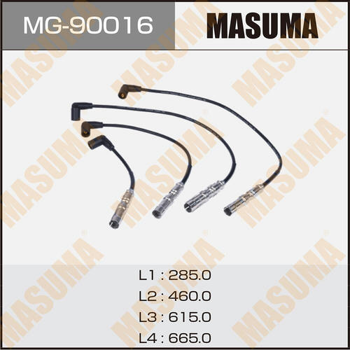 Провода высоковольтные (комплект) Masuma, MG-90016