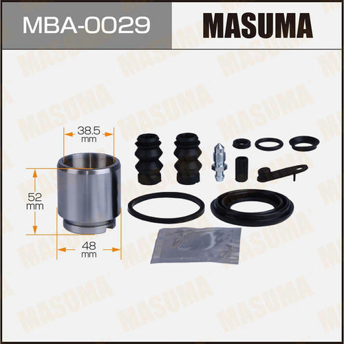 Ремкомплект тормозного суппорта с поршнем d-48 MASUMA, MBA-0029