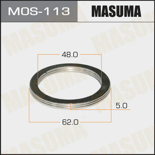 Кольцо уплотнительное глушителя Masuma 48х62 уп. 20шт, MOS-113