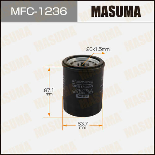 Фильтр масляный Masuma, MFC-1236