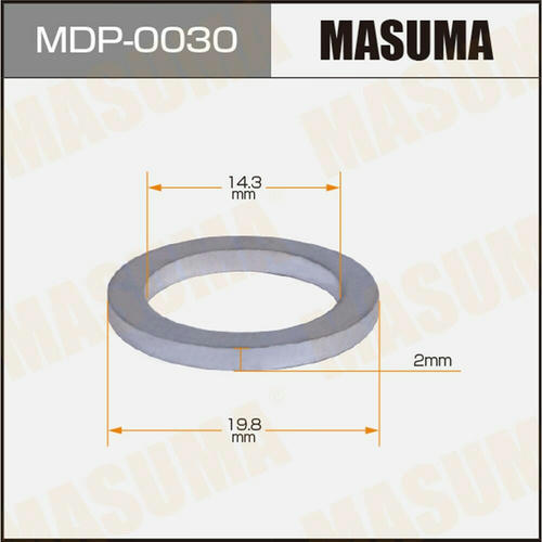 Шайба (прокладка) маслосливного болта MASUMA 14.3x19.8x2, MDP-0030