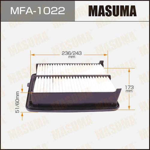 Фильтр воздушный Masuma, MFA-1022