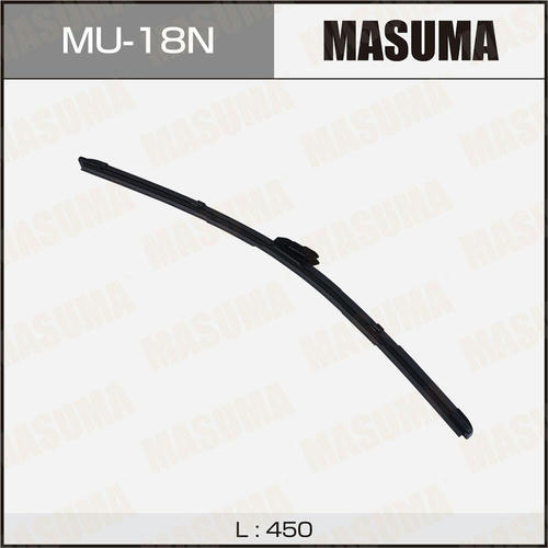 Щетка стеклоочистителя Masuma 18 (450мм) бескаркасная, крепление VATL 5.1, MU-18N