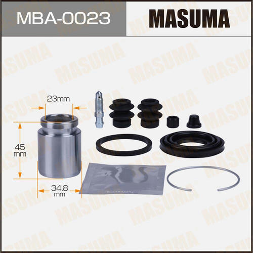 Ремкомплект тормозного суппорта с поршнем d-34.8 MASUMA, MBA-0023