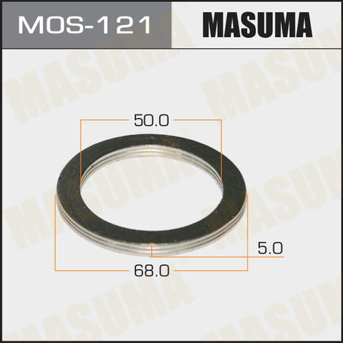 Кольцо уплотнительное глушителя Masuma 50х68 уп. 20шт, MOS-121